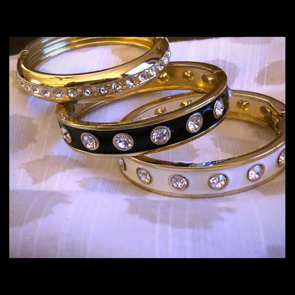 Enamel Bangle Lot/Set All 3 included